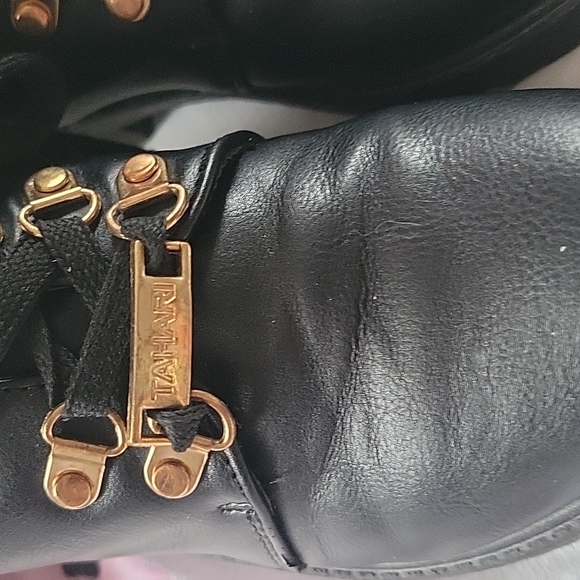 Black Tahari boots, GUC🎉🖤🎊 - Picture 4 of 14